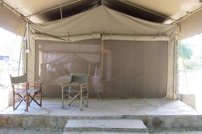 3 Days Masai Mara Budget Safari - Camp reality check: tented accommodation, private comfort, and meals