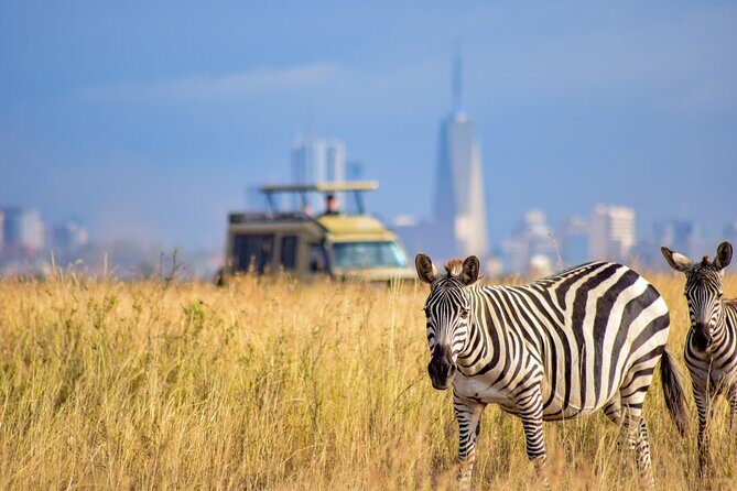 5Hrs Nairobi National Park MorningEvening gamedrive 4x4 vehicle - Kazuri Beads Factory: Quick Clay-Craft Lesson