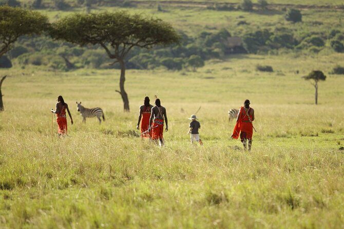 6-Days Masai Mara, Nakuru & Amboseli Group Safari on Landcruiser - Day 2: Full Masai Mara day for Big Five odds (plus two optional add-ons)