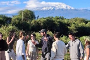 Amboseli Day Tour from Nairobi - Arriving in Amboseli at 8:45: Where Elephants and Kilimanjaro Overlap
