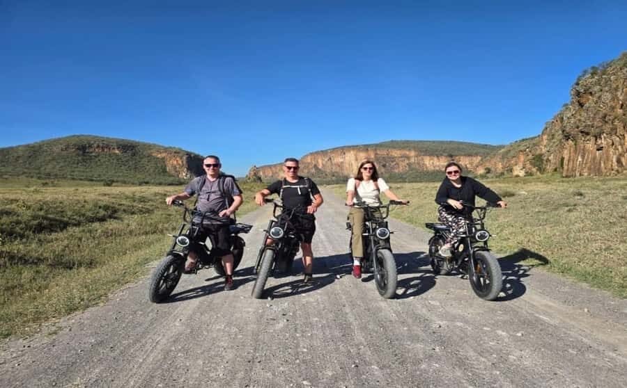 Daily Hell's gate National Park Ebike Cycling - How the day is paced inside Hell’s Gate (8 hours total)