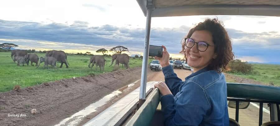 DAY TRIP AMBOSELI NATIONAL PARK FROM NAIROBI BUDGET SAFARI. - Kilimanjaro viewpoints: when the mountain is visible, it’s magic