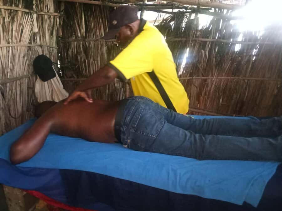 Diani Beach: Authentic Traditional Massage with Sea View - Entering The Sea-View Massage Side of Diani Beach