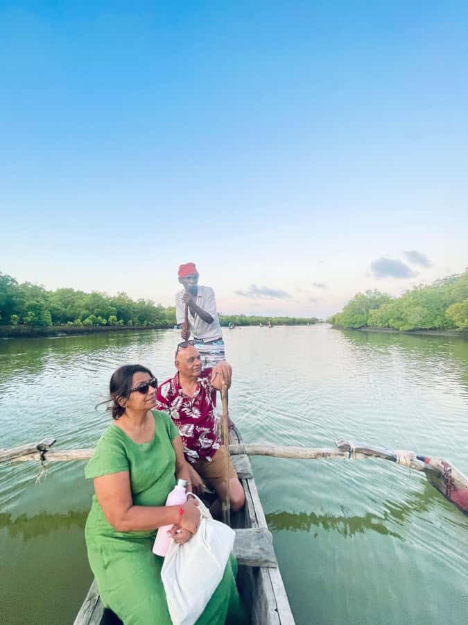 Diani: Sunset Canoe Tour along the River with Mangroves - Meet Omari at Kongo Mosque and Get Set for the Water