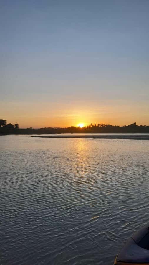 Diani: Sunset Cruise along Kongo River on Wooden Canoe boat - Getting to Kongo Beach: Tuk Tuk Pickup and Where to Stand