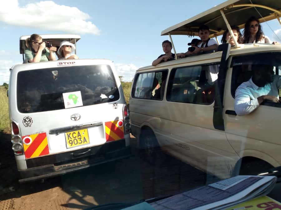 From Mombasa: Tsavo National Park Full-Day Group Trip - Entering through the main gate: how the first game drive sets the tone