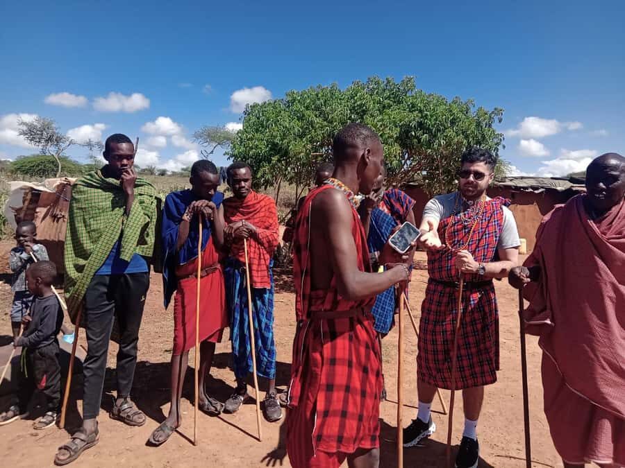 Kenya: Maasai Village Visit with Traditional Dance Show - Inside the village: houses, daily life, and guided walking