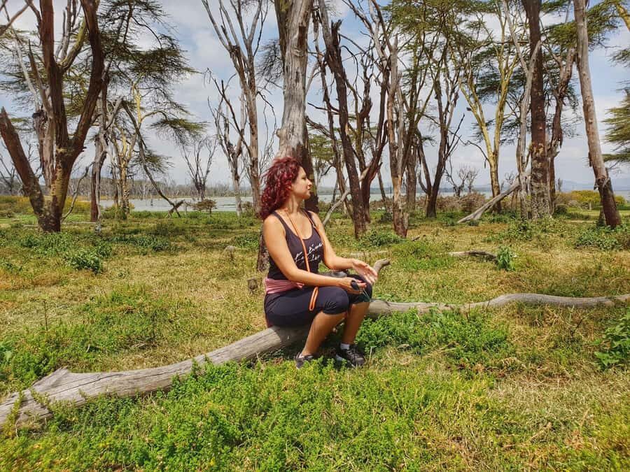 Lake Naivasha: Crescent Island Game Sanctuary - Rift Valley views start at Mahi Maiu escarpment