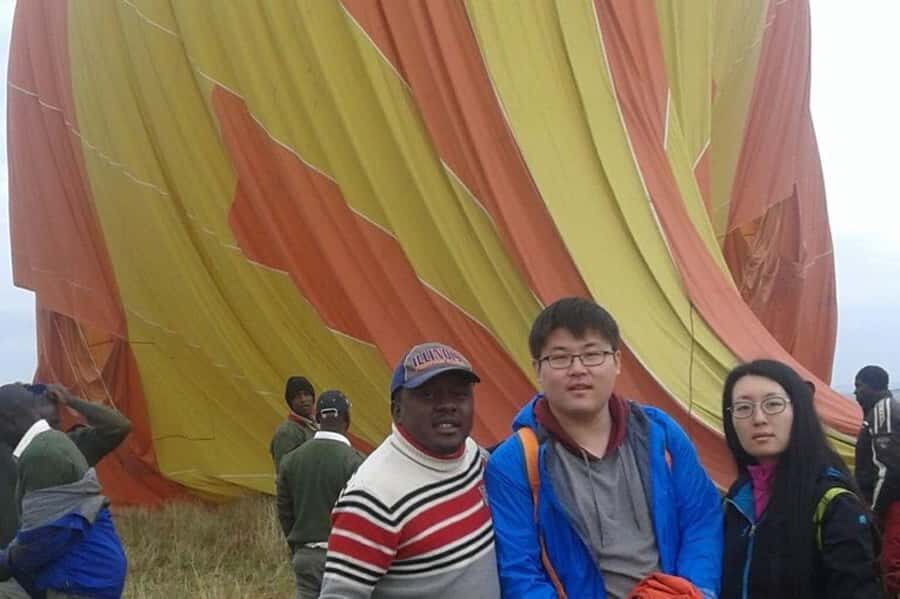 Maasai Mara: Hot Air Balloon Safari & Champagne Breakfast - Bush breakfast with champagne: the landing is the star