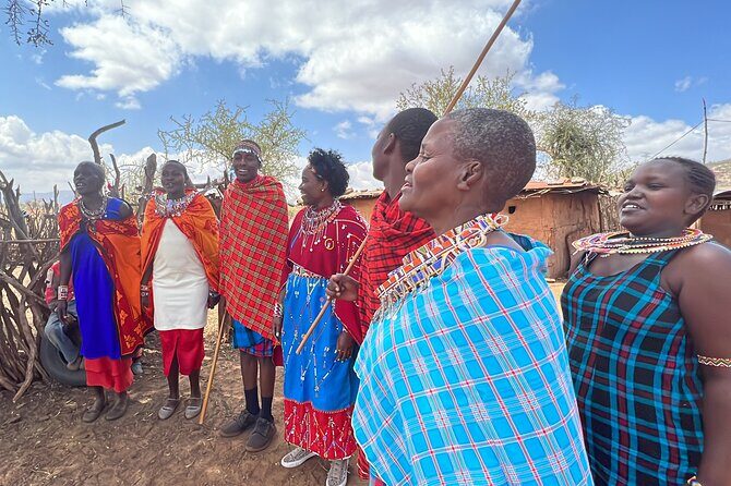 Masai village Day Tour Experience - Kajiado County stop: daily Maasai food, weaving, goats, and more