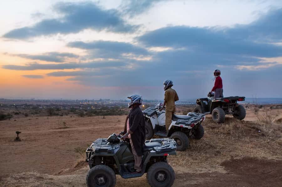 Nairobi: ATV/Quad Bike Wildlife Safari with Transfers & meal - Getting picked up in Nairobi (JKIA or your hotel) without drama