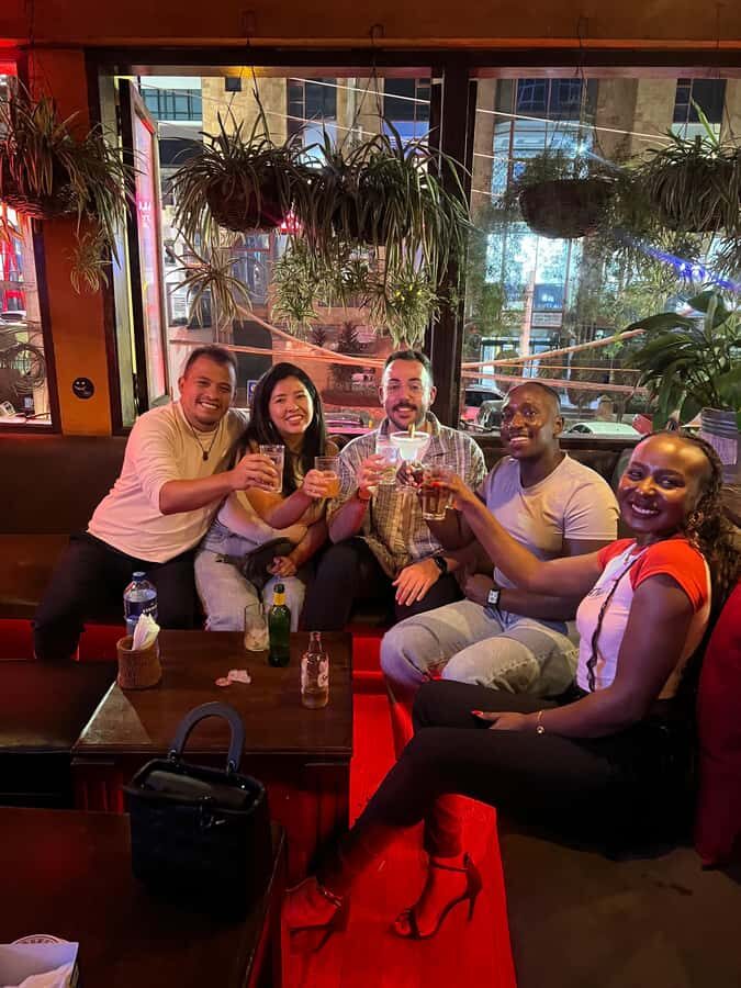 Nairobi bar crawl:Drink and Mingle - Security, ID, and getting in without stress