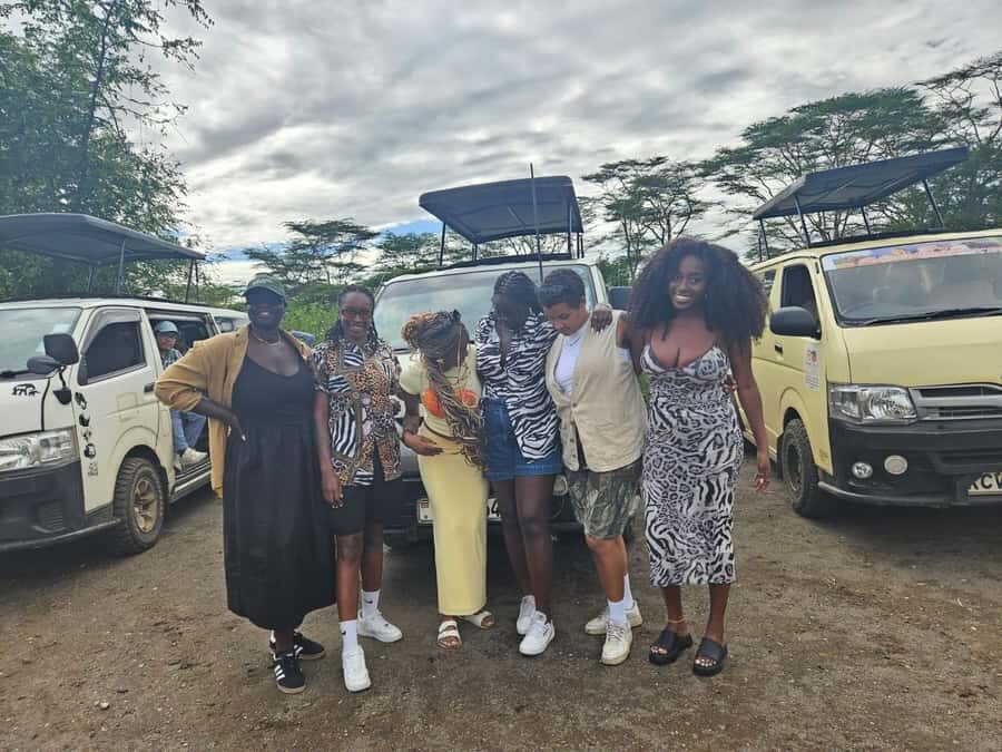 Nairobi National Park,Giraffe Center,Orpanage&Karen Blixxen - Riding High: The Open-Roofed Safari Van Experience