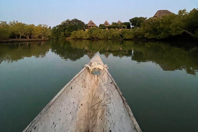 Sunset Canoe Tour on a River within the Mangroves - Kongo Mosque Meeting Point and the 4:45 pm Sunset Timing