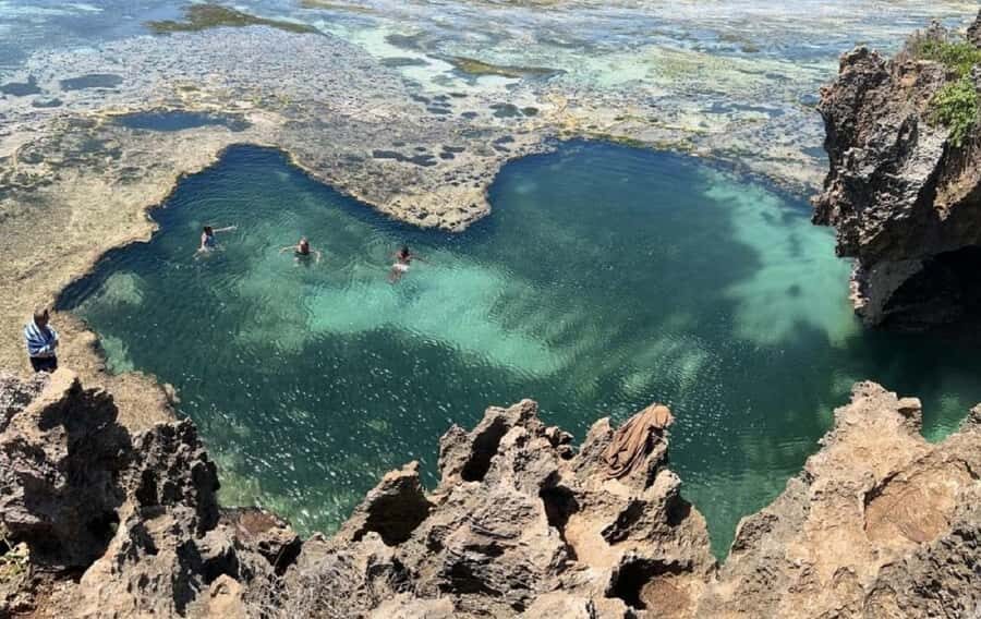 Tiwi Beach: Guided Tour to the African Pool - The Africa Pool experience: swim time, clear water, and the Madagascar effect
