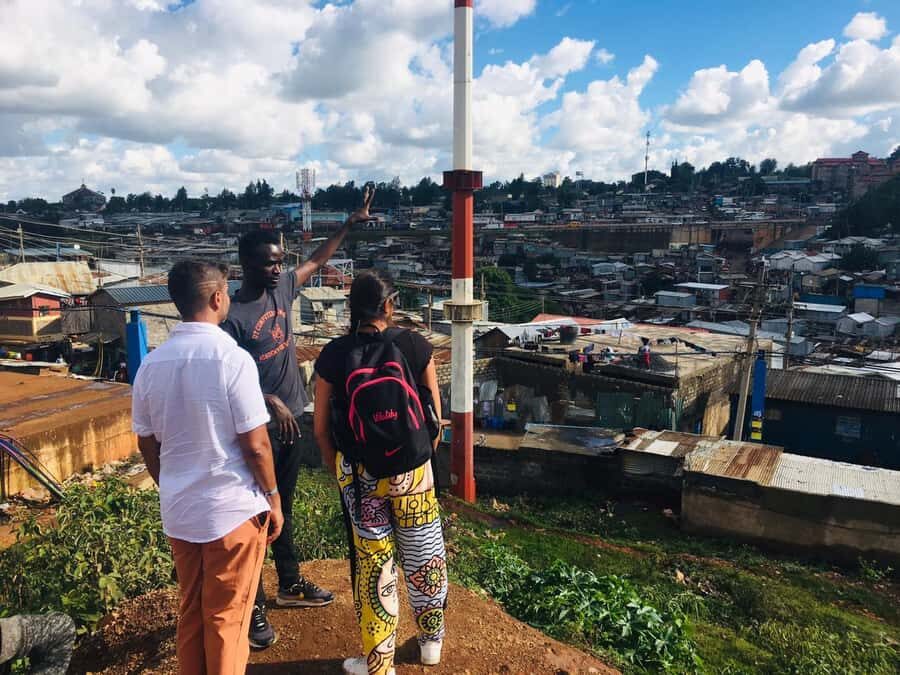 vibrant kibera slum tour - Entering Kibera from Equity Ayani: what your day is built around